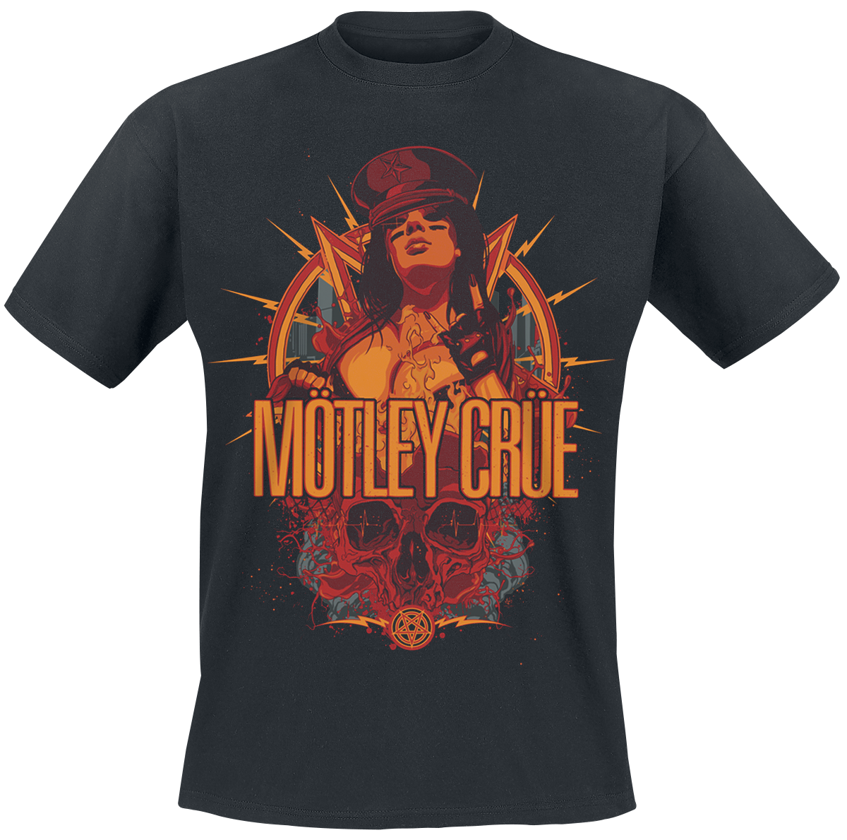 Mötley Crüe - MC Girl - T-Shirt - black image