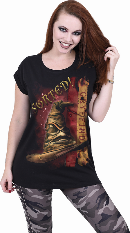 5056711243330 - Gryffindor Hat T-Shirt schwarz in M