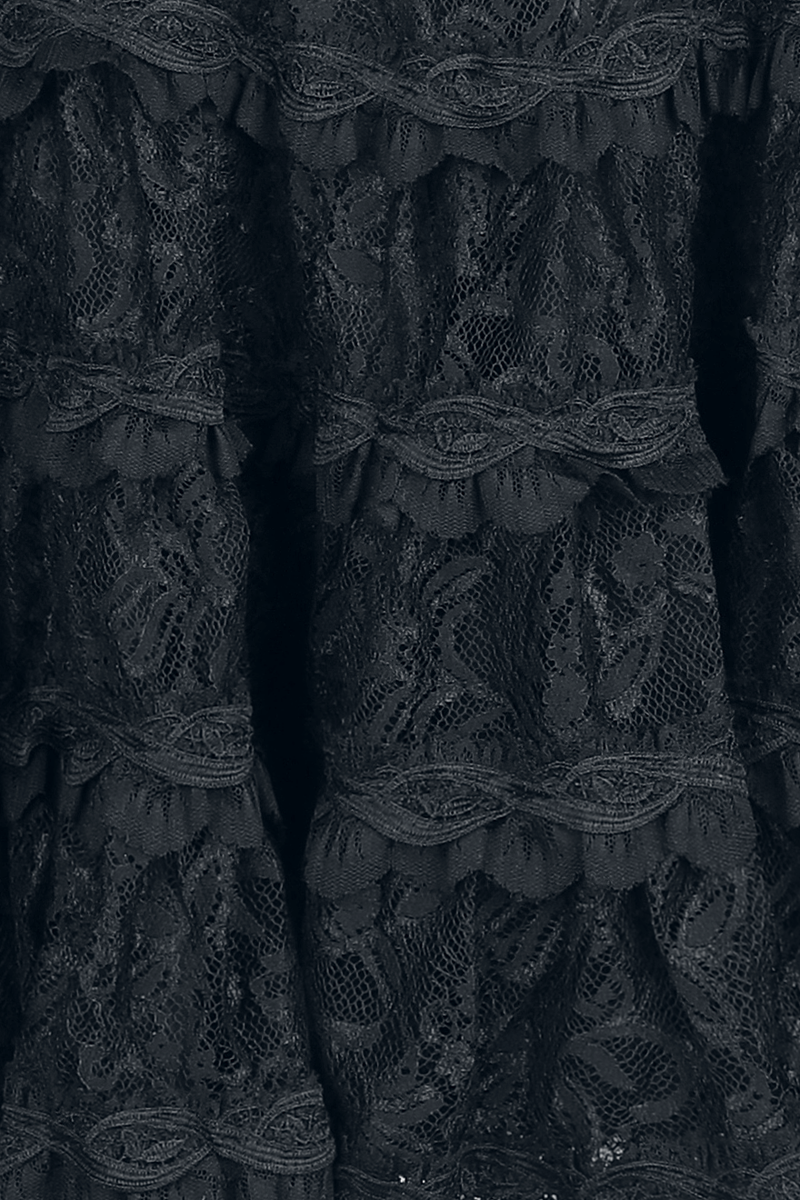 Thumbnail - Sinister Gothic Gothic Dress Kurzes Kleid schwarz in L