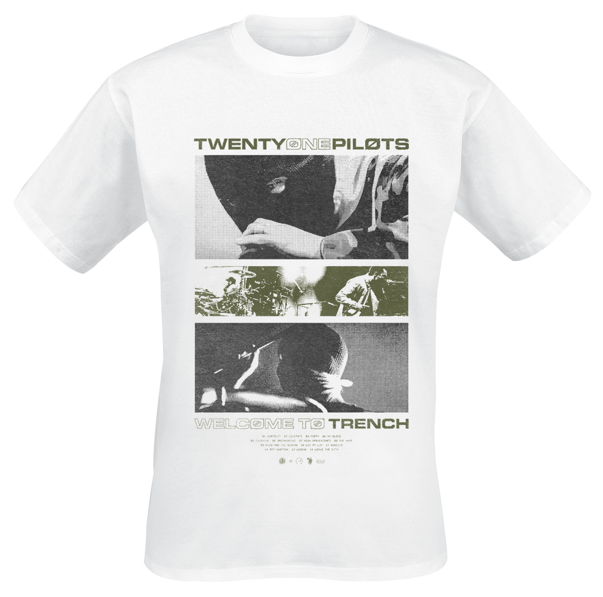 Twenty One Pilots - Clips - T-Shirt - white image
