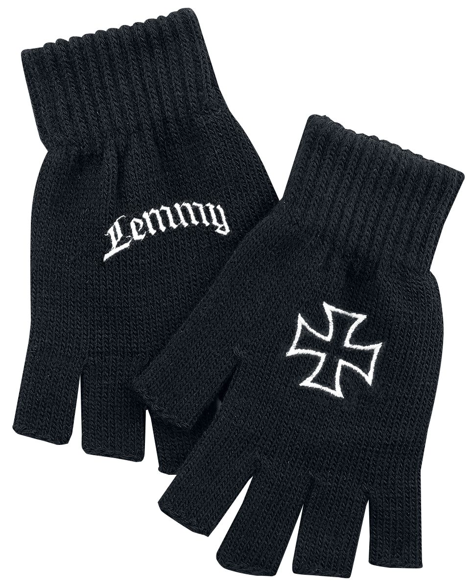 Motörhead Kurzfingerhandschuhe Lemmy schwarz Lizenziertes Merchandise!  - Onlineshop EMP