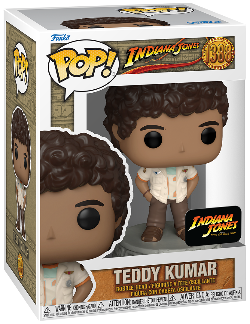 Indiana Jones - Indiana Jones und das Rad des Schicksals - Teddy Kumar Vinyl Figur 1388 - Funko Pop! Figur - multicolor