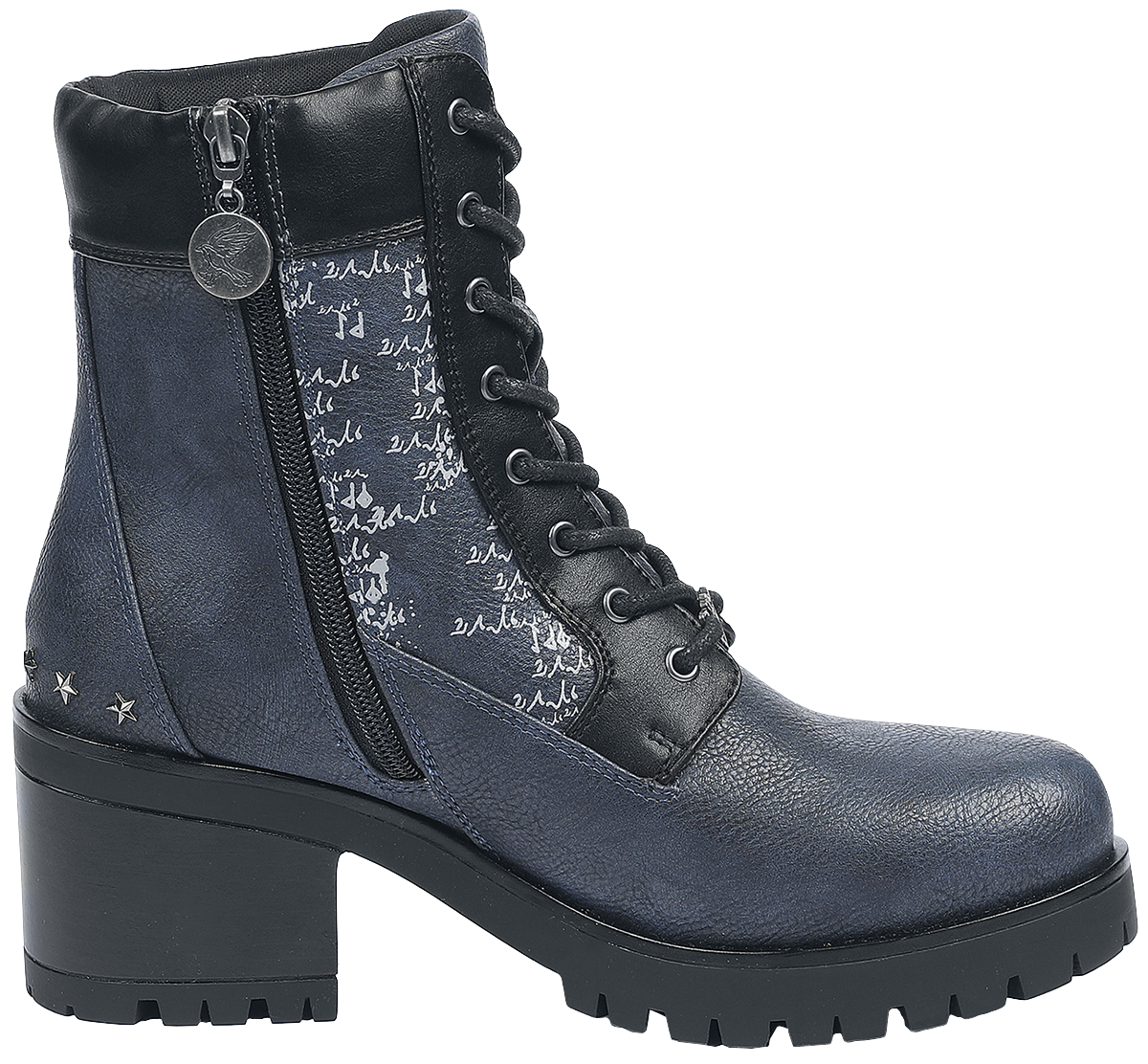 Harry Potter Ravenclaw Schnürstiefel dunkelblau