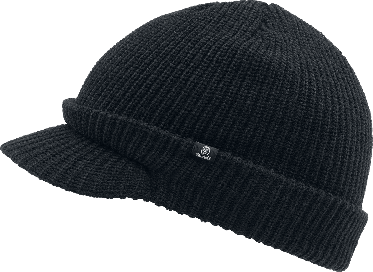 Brandit  Beanie - Shield Cap - black