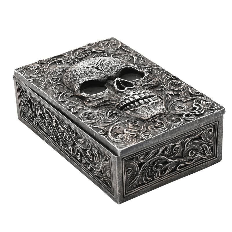 Mystic Legends Skull - Storage Box Aufbewahrungsbox grau