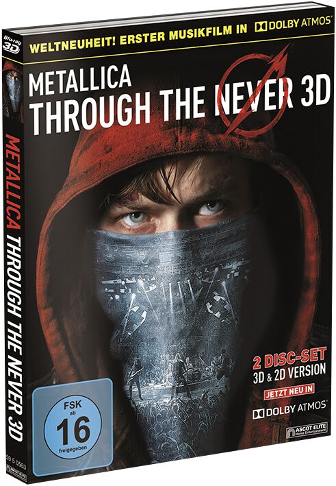 Through the Never – Dolby Atmos Blu-Ray 3D von Metallica