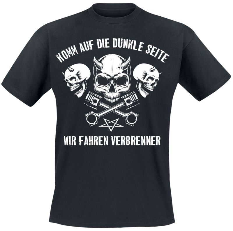 4068143347600 - Komm Auf Die Dunkle Seite T-Shirt schwarz in XXL