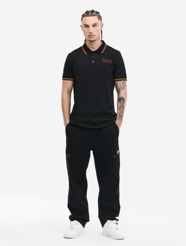 Thumbnail - Lonsdale London TURSDALE Poloshirt schwarz in L