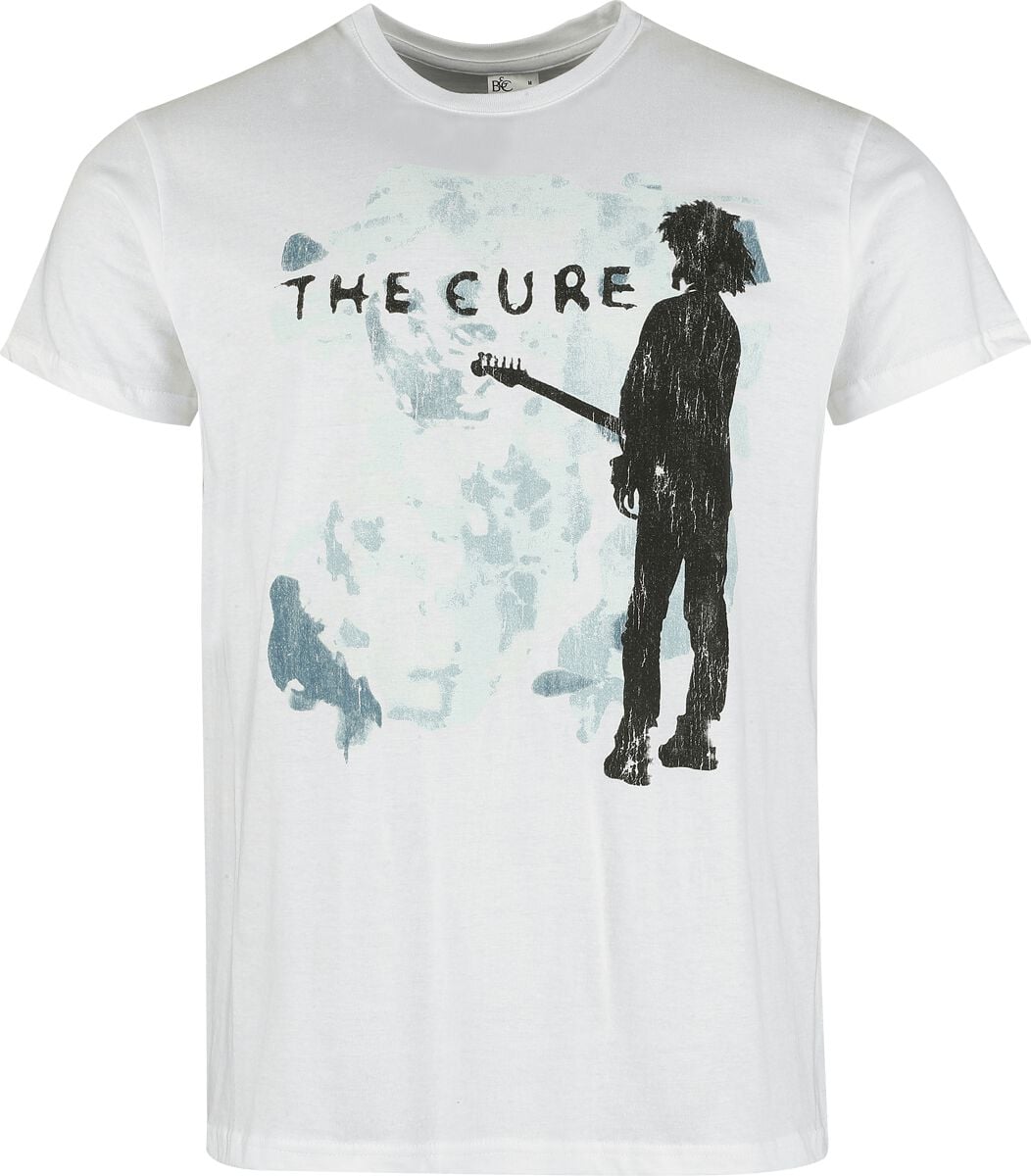 T-Shirt  di The Cure - BDC Water - S a 3XL - Uomo - bianco