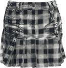 Studded Skirt, Black Premium by EMP, Kurzer Rock