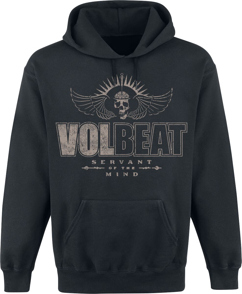 Levně Volbeat Mask Cover Mikina s kapucí černá