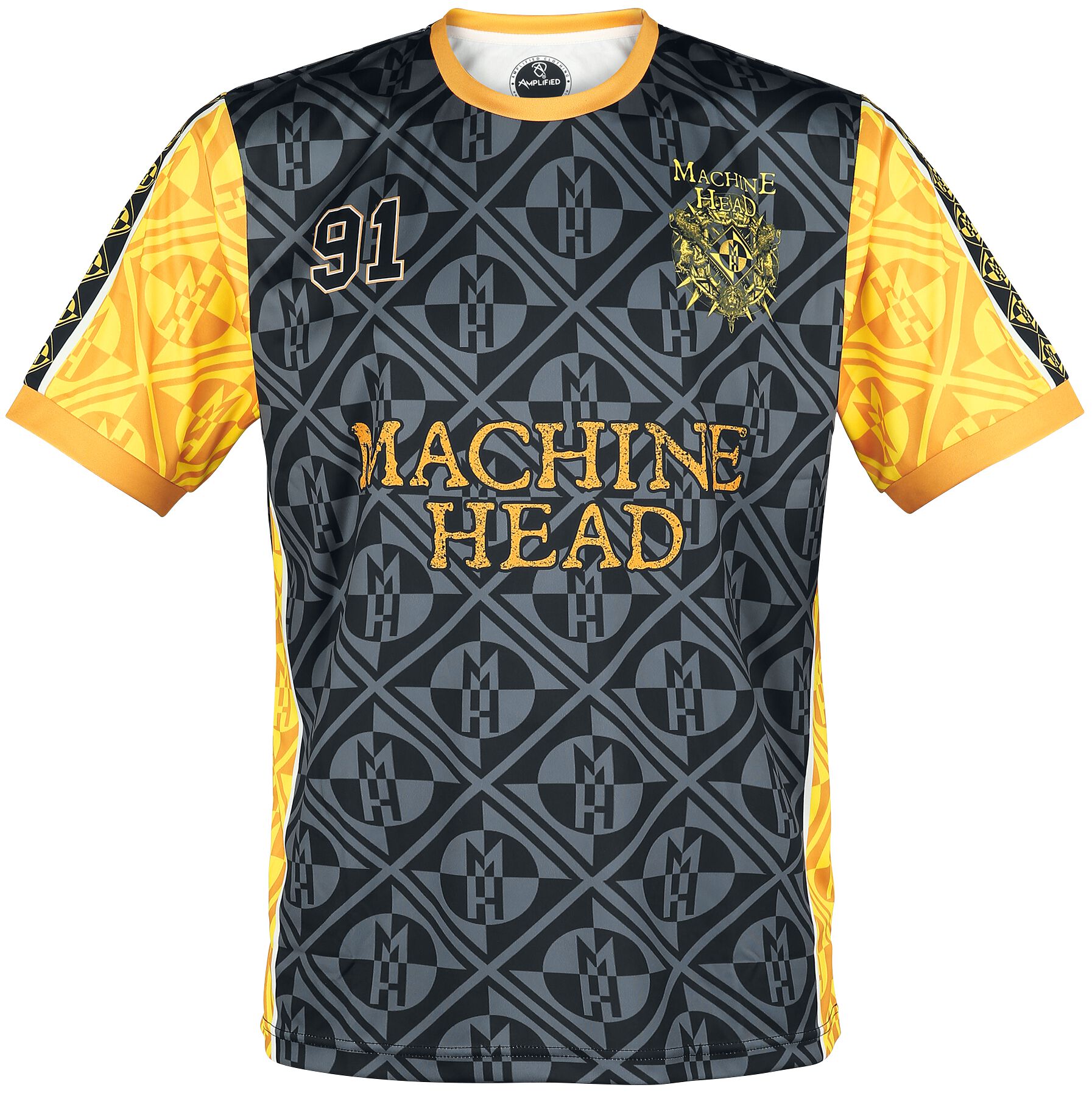Image of Machine Head Amplified Rock FC - Machine Fucking Head - Trikot T-Shirt multicolor