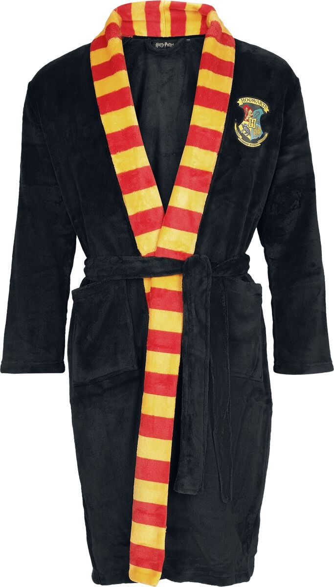 Harry Potter Harry's Robe Bademantel schwarz in L-XL