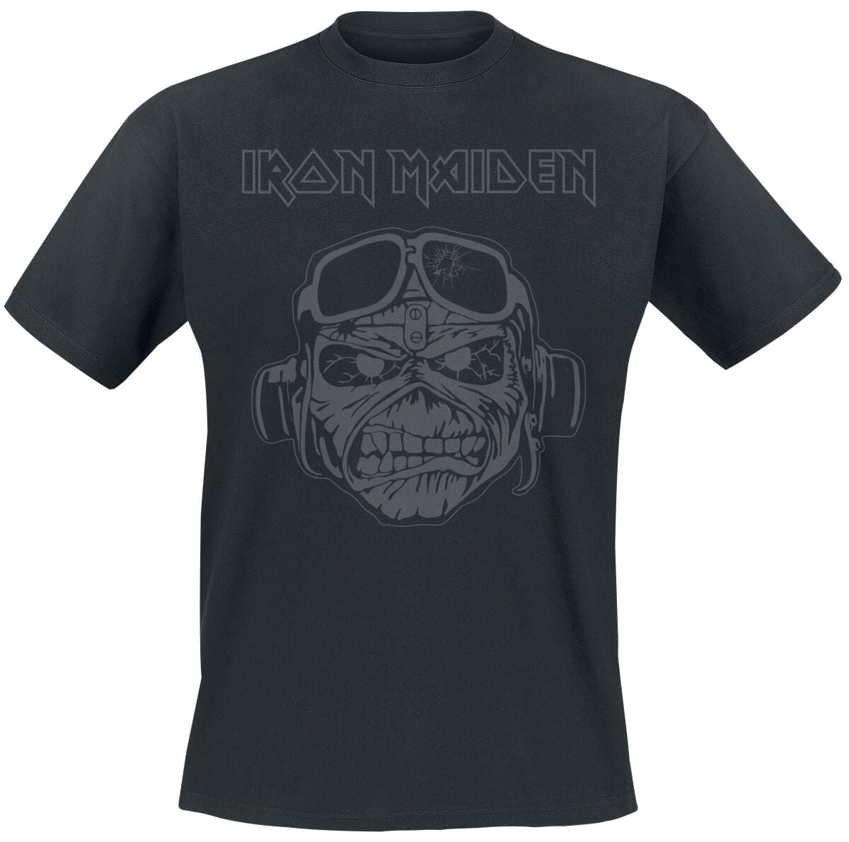 Iron Maiden T-shirt - Aces High Face V1 - S to 5XL - for Men - black