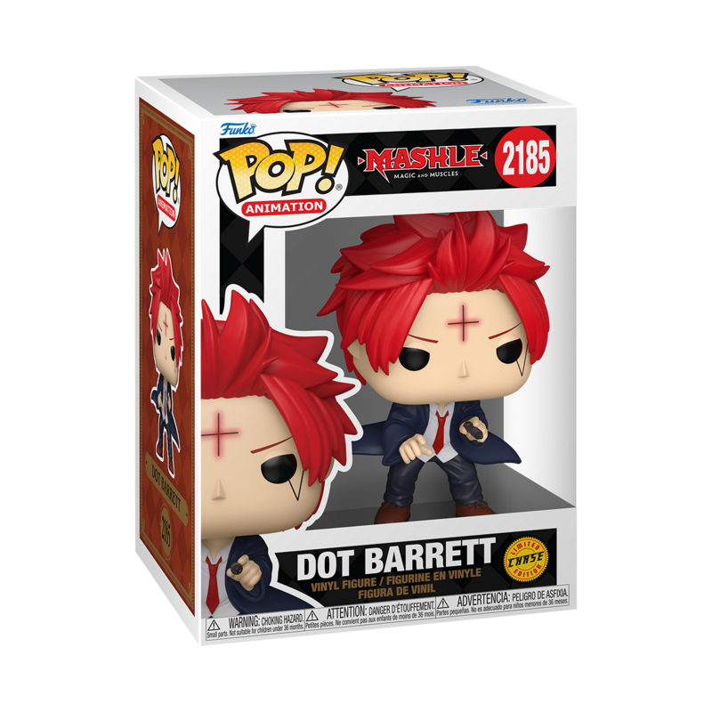 Thumbnail - Mashle Dot Barrett (Pop! Animation) (Chase Edition möglich) Vinyl Figur 2185 Funko Pop! multicolor
