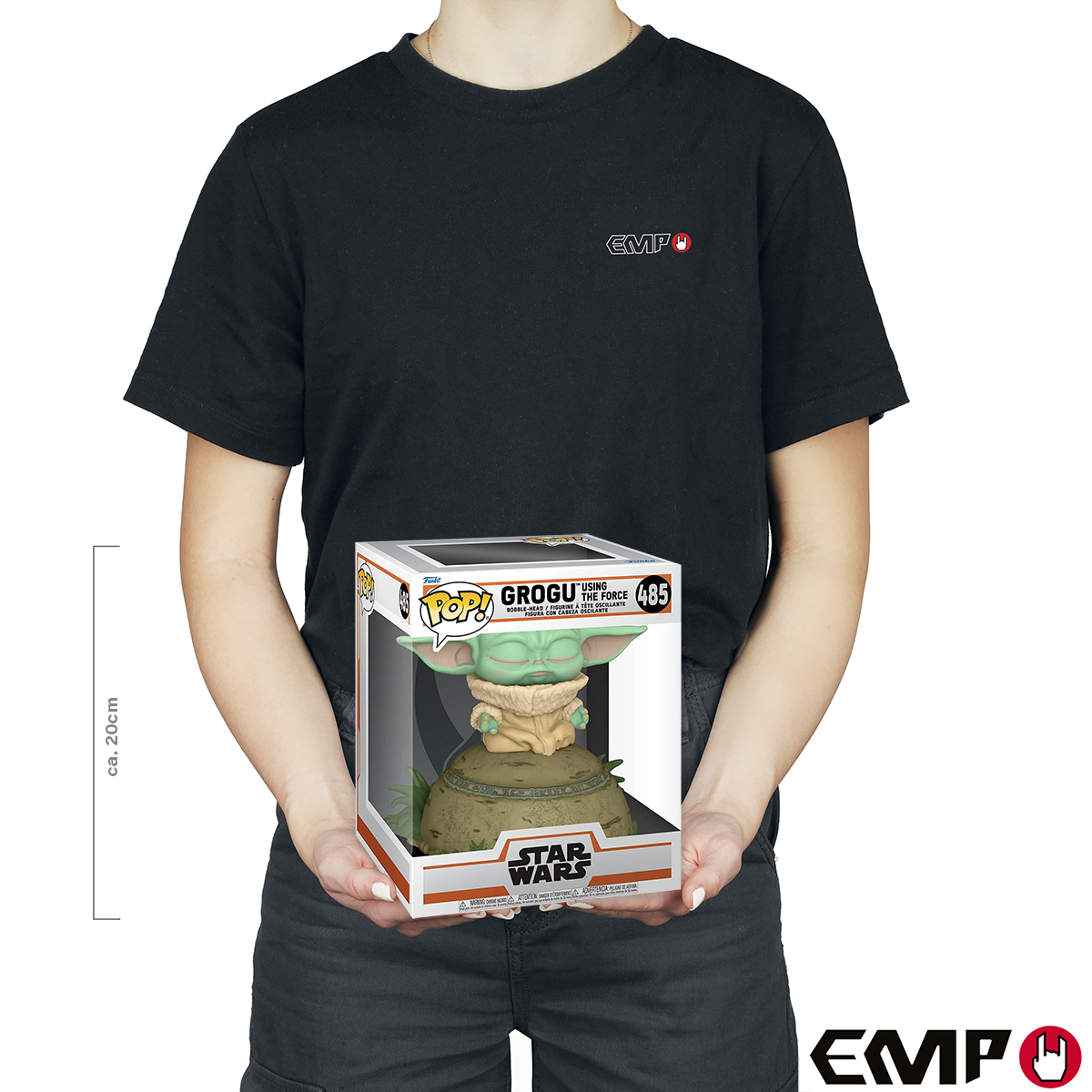 Star Wars The Mandalorian - Grogu Using The Force Vinyl Figur 485 Funko Pop! multicolor