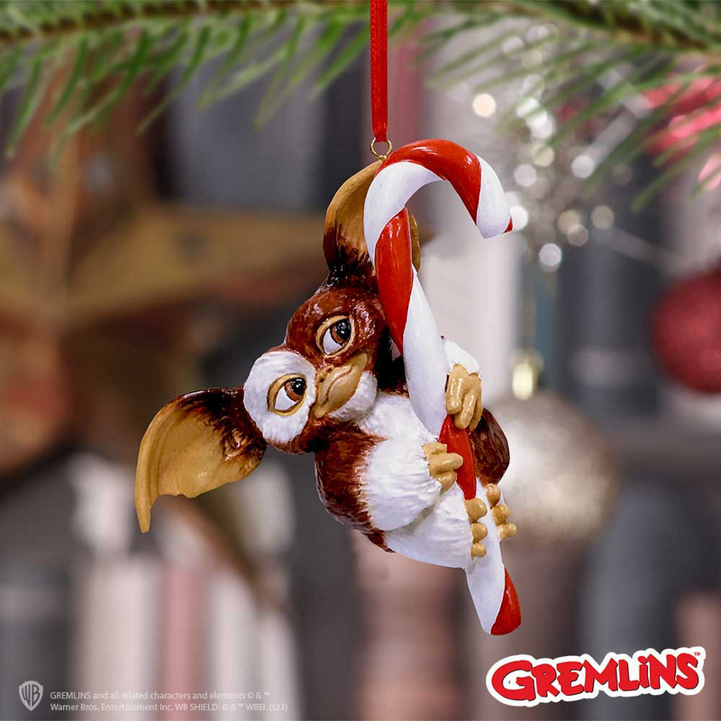 Thumbnail - Gremlins Nemesis Now - Gizmo Candy Cane Weihnachtskugeln multicolor