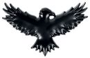 Black Crow, Black Premium by EMP, Button