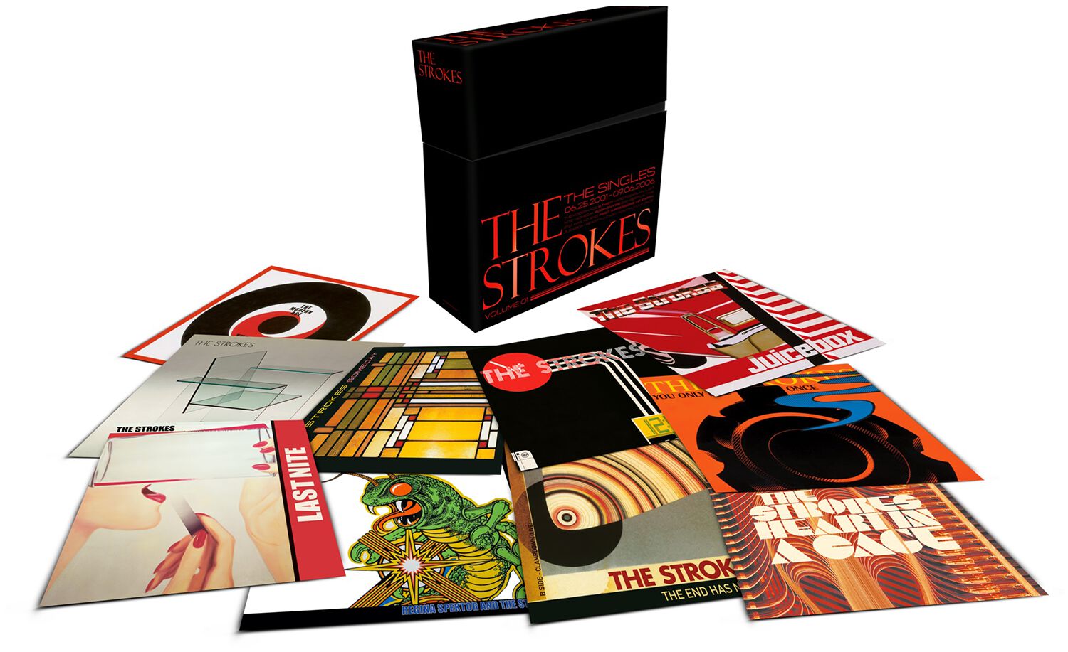 The Strokes The singles - Volume 01 LP multicolor