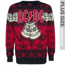 Holiday Sweater 2016 Plus Size, AC/DC, Weihnachtspullover
