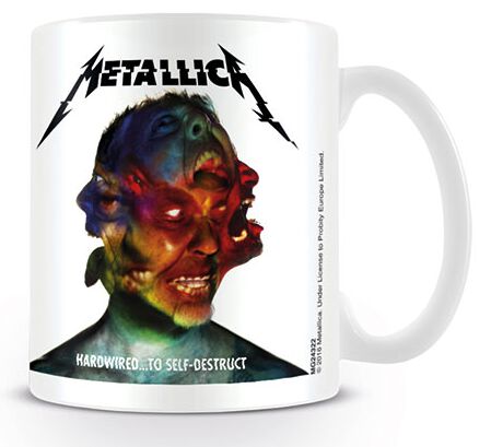 Metallica Hardwired Album Cup multicolour