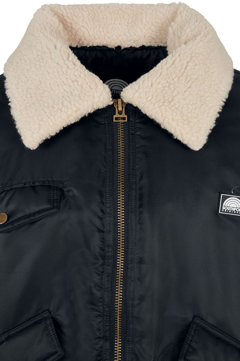 Southpole Southpole Bomber Jacket Bomberjacke schwarz