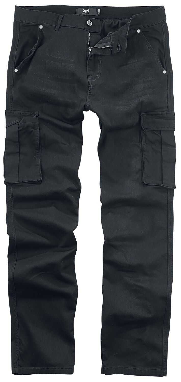 Black Premium by EMP Jeans - Cargo - W31L32 bis W36L34 - für Männer - Größe W36L34 - schwarz