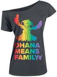 Ohana Rainbow, Lilo & Stitch, T-Shirt