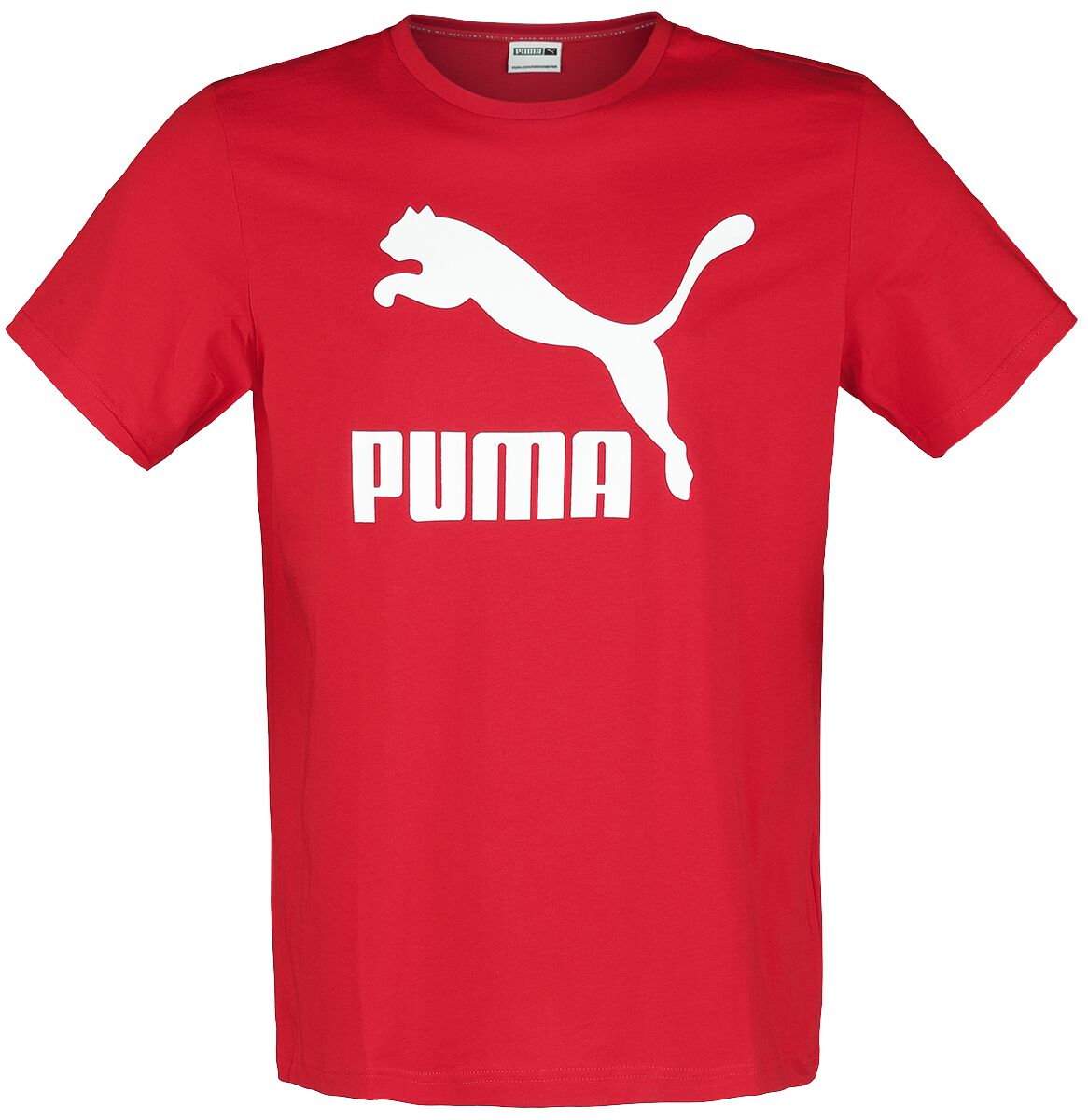 Puma Classic Logo Tee T-Shirt red