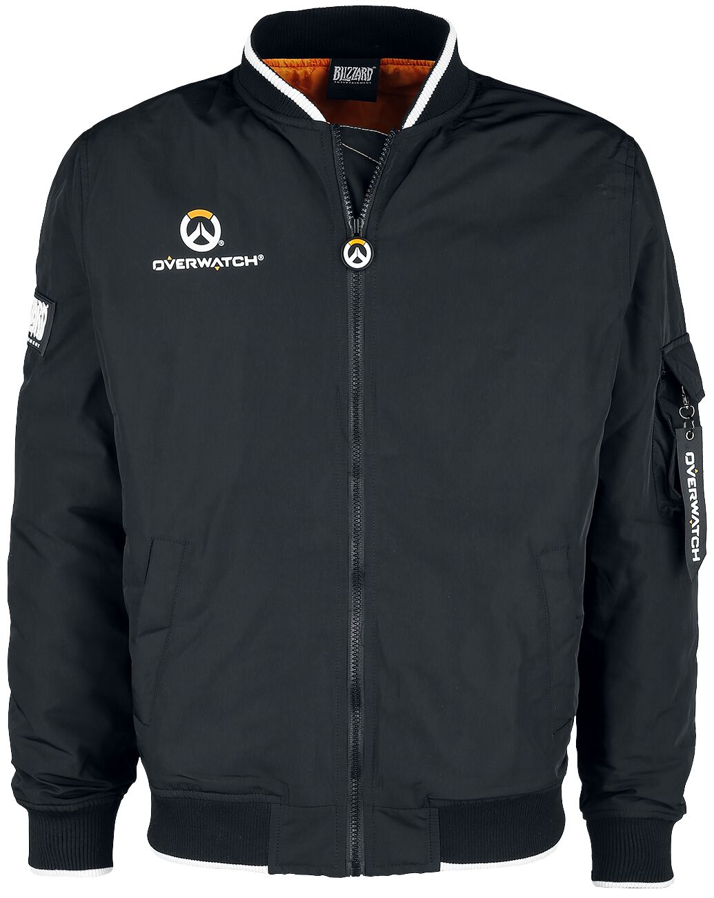 Overwatch The Logo Bomber Jacket black