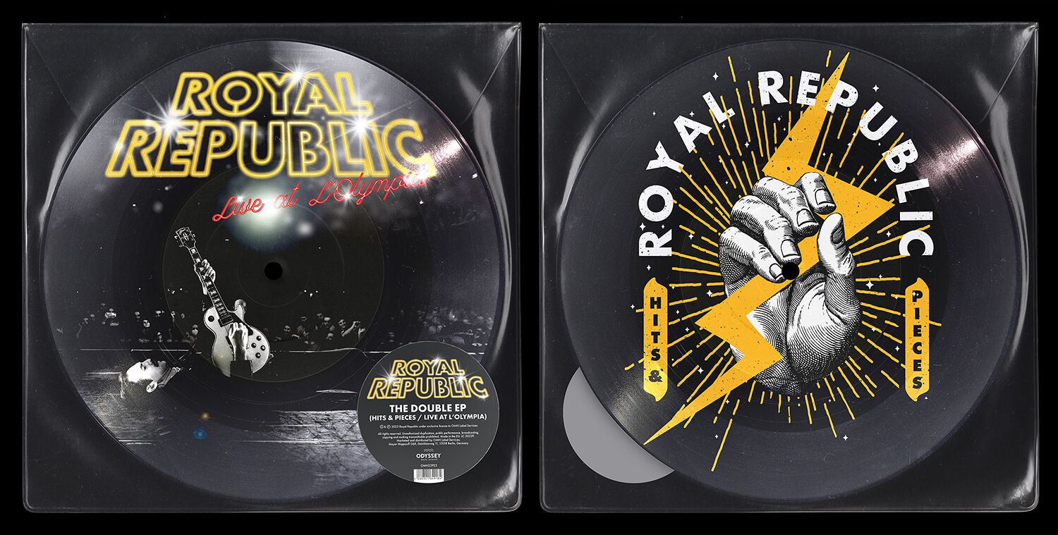 Royal Republic The Double EP (Hits & Pieces / Live at l`Olympia) LP multicolor