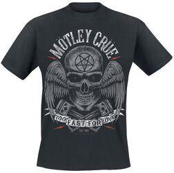 Too Fast For Love Skully, Mötley Crüe, T-Shirt
