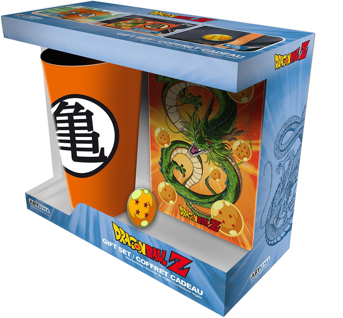 Image of Dragon Ball Geschenk-Set Fanpaket multicolor