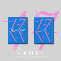 Best album -  17 is right here (dear version), Seventeen, CD