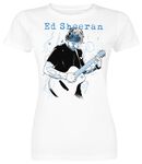 Guitar Line Illustration, Sheeran, Ed, T-Shirt