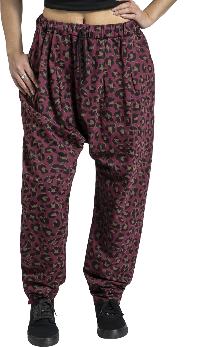 Thumbnail - RED by EMP Basic Freizeithose Stoffhose bordeaux in M