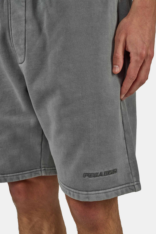 4255789356442 - LOGO HEAVY SWEAT SHORTS Short grau in L