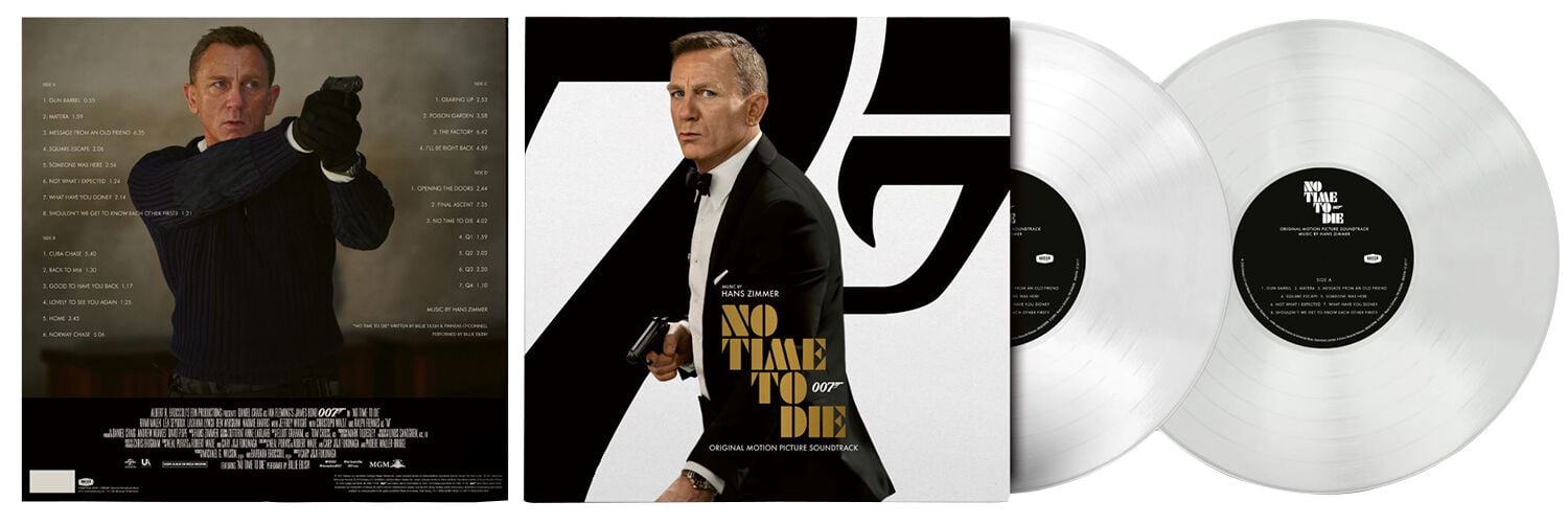 James Bond Keine Zeit Zu Sterben Soundtrack James Bond 007: No time to die (Keine Zeit zu sterben) (Hans Zimmer