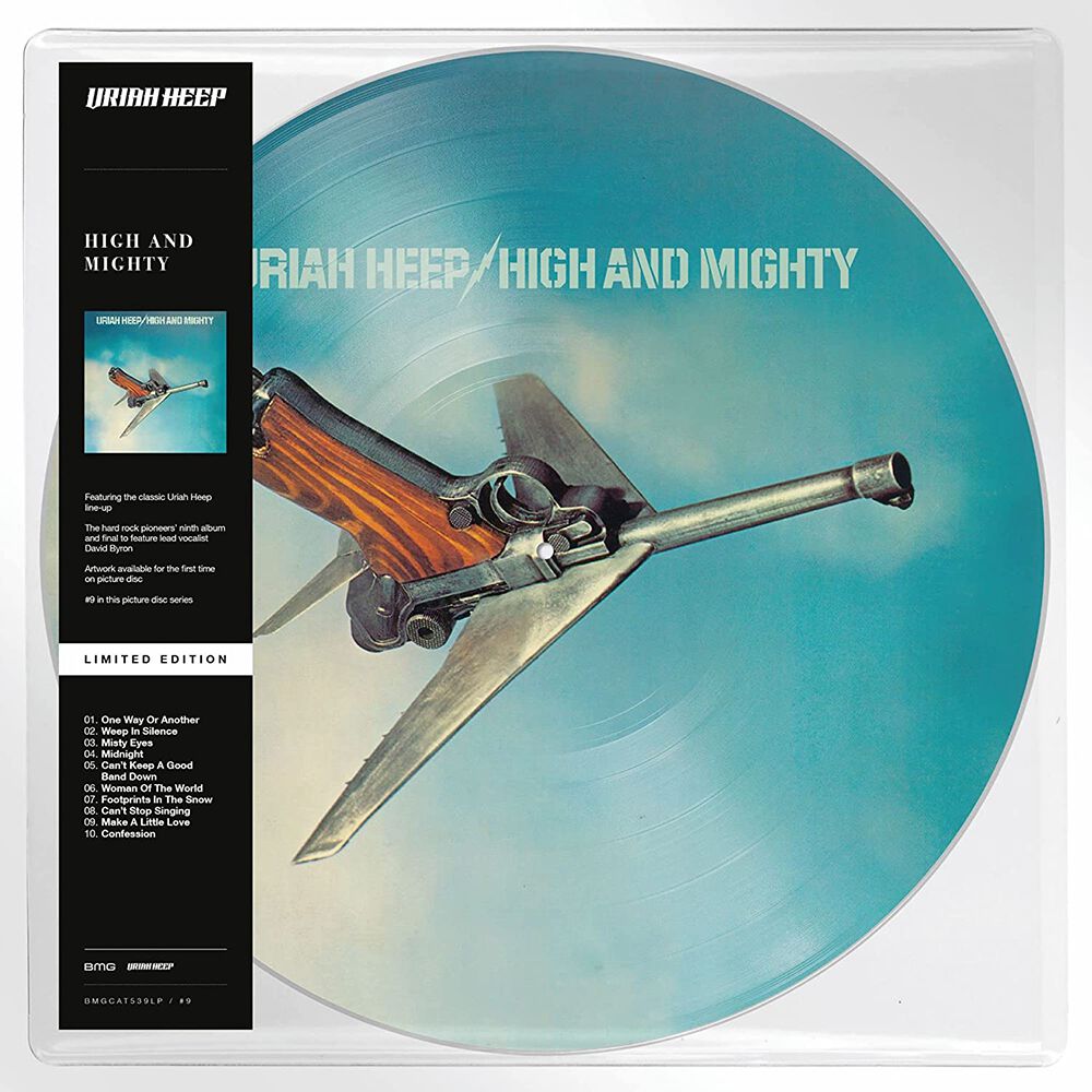 High and mighty LP farbig von Uriah Heep