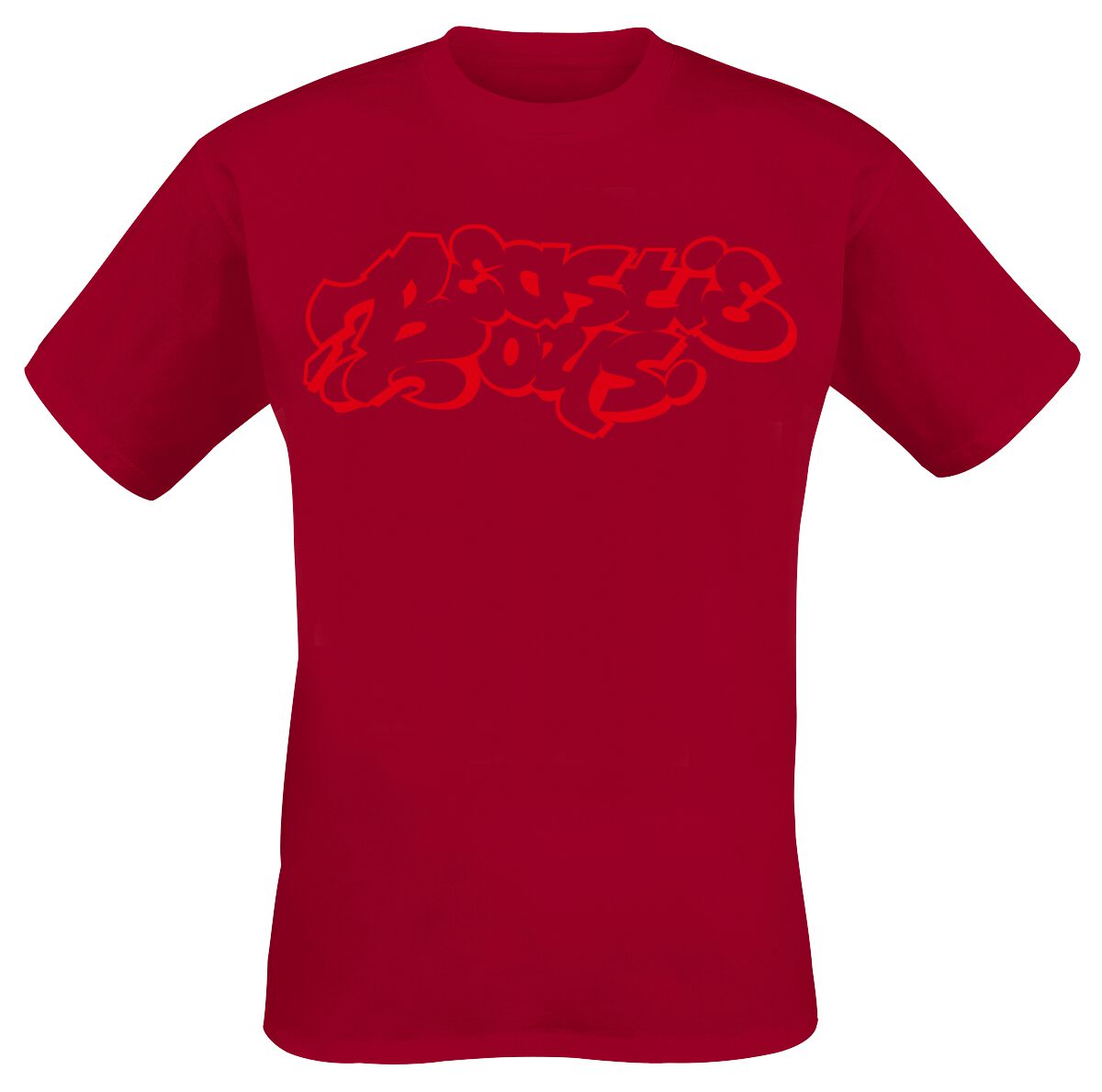 T-Shirt Manches courtes de Beastie Boys - Graffiti Logo - S à XXL - pour Homme - rouge