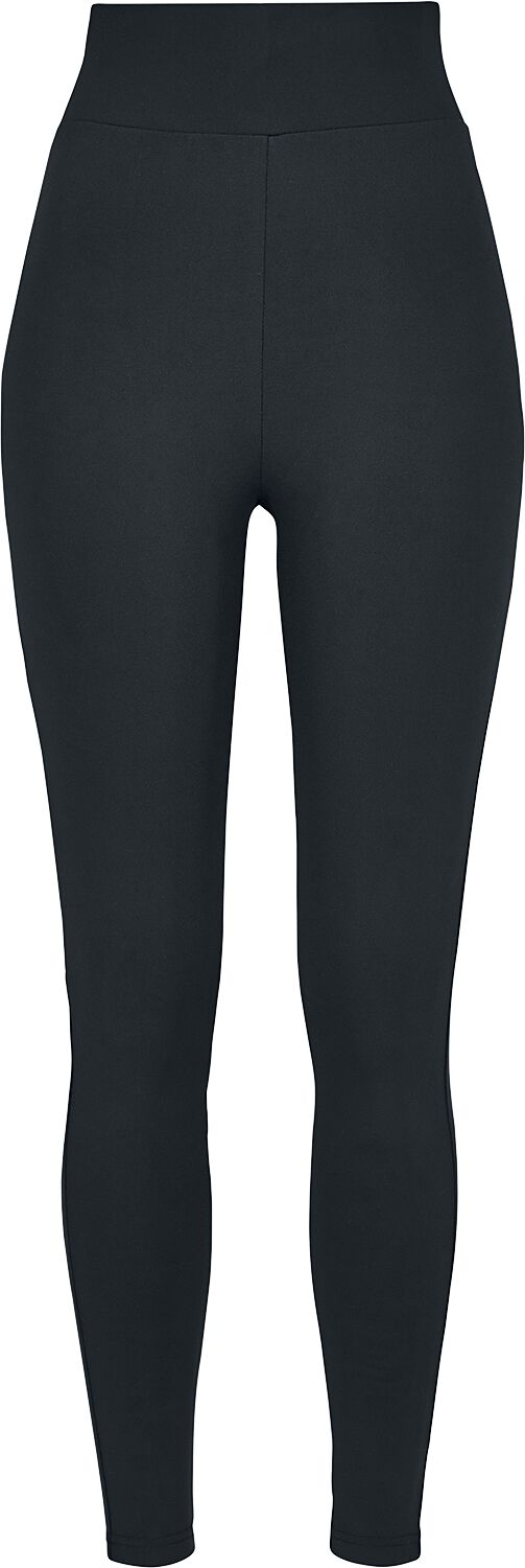 Urban Classics Leggings - Ladies High Waist Leggings - XS bis 4XL - für Damen - Größe XS - schwarz