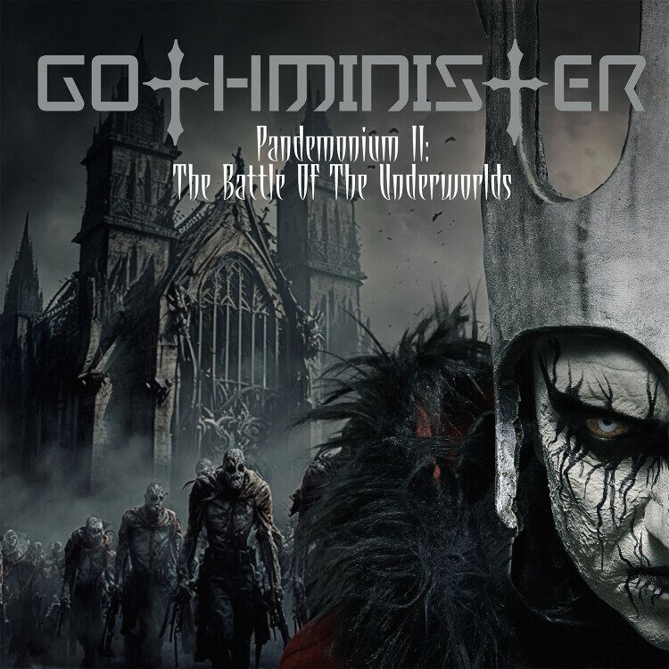 Gothminister Pandemonium II: The battle of the underworlds CD multicolor