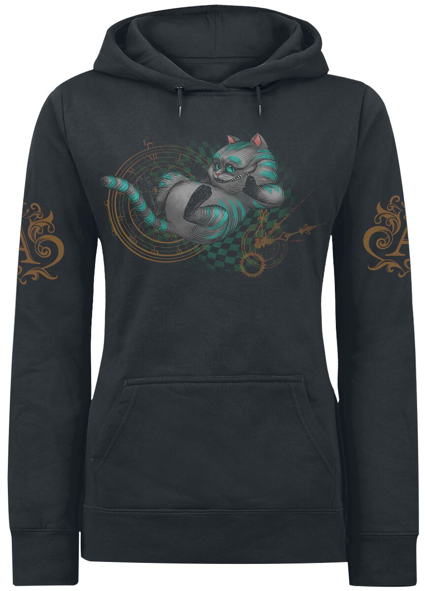 Sweat-shirt à capuche Disney de Alice Au Pays Des Merveilles - Le Chat Du Cheshire - About Time - S 