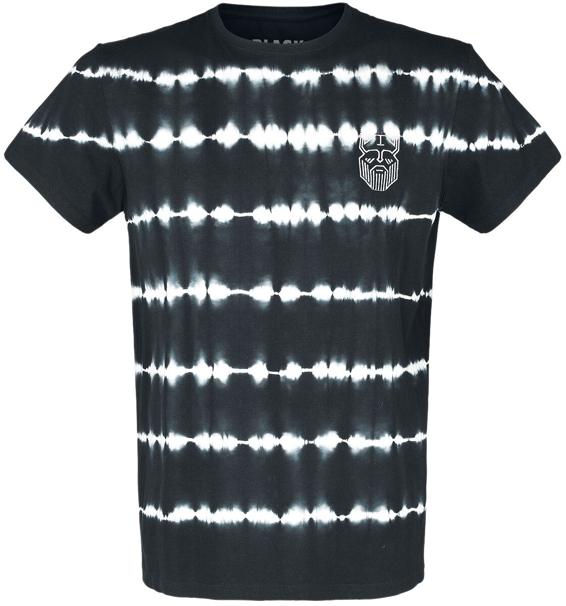 Image of T-Shirt di Black Premium by EMP - T-shirt with batik effect - S a XL - Uomo - nero