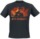 Into Darkness - Spock Fire, Star Trek, T-Shirt