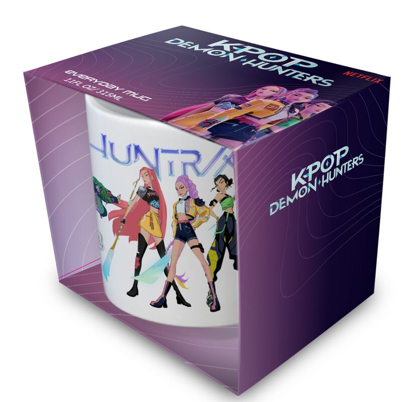 5063457074227 - - K-POP DEMON HUNTERS (HUNTRIX) WHITE MUG