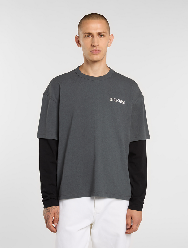 Thumbnail - Dickies PAYSON 2FER TEE Langarmshirt schwarz in XXL