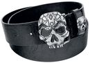 Embossing Skull Belt, Rock Rebel by EMP, Gürtel