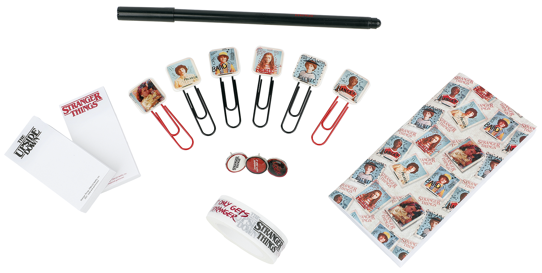 Stranger Things Schreibset Schreibware multicolor