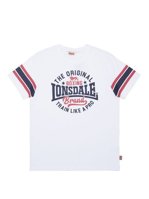 Lonsdale London BARTON T-Shirt weiß in 3XL